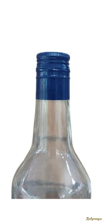 Пробка алюминиевая для водочной бутылки  с резьбой 28*38 мм СИНИЙ