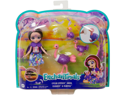 Enchantimals Кукла Офелия Страусси с семьей, GTM32