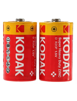 Батарейка солевая Kodak D 2шт