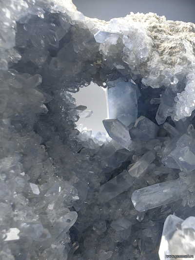 Целестин, жеода. Мадагаскар. 250*180*135мм