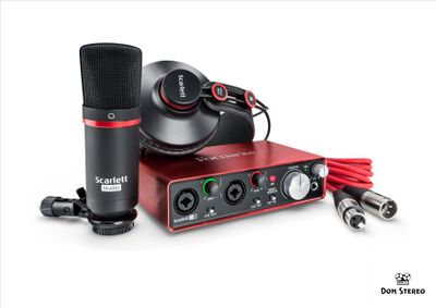 FOCUSRITE SCARLETT 2I2 STUDIO 2ND GEN Комплект для Домашней студии
