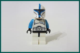 # 5001709 Минифигурка «Лейтенант Клонов» / “Clone Trooper Lieutenant” Minifigure (Polybag 2013)