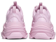Balenciaga Triple S Sneaker Allover Logo Pink женские