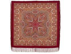 Павловопосадский платок Ларец самоцветный 762-5