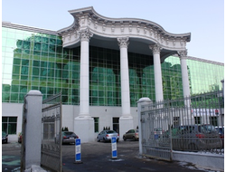 Реклама на стойках в БЦ «КАЛАНЧЕВСКАЯ ПЛАЗА»