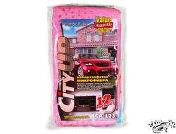 Набор салфеток City UP-123 микрофибра (12шт) 35*40