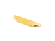 Ручка торцевая Hidden PT011 128мм, матовое золото