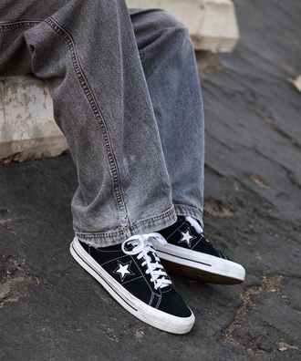 Кеды Converse One Star Pro Ox Tn+ Black/White