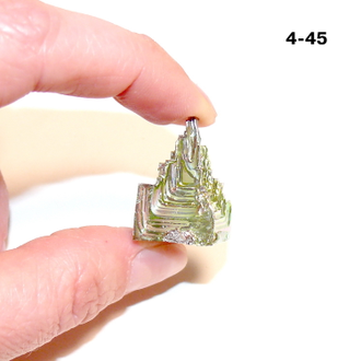 Висмут выращенный (кристалл) №4-45: 14,4г - 25*16*14мм