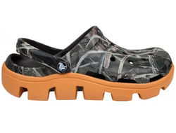 CROCS DUET SPORT CLOG CAMO GREY ORANGE