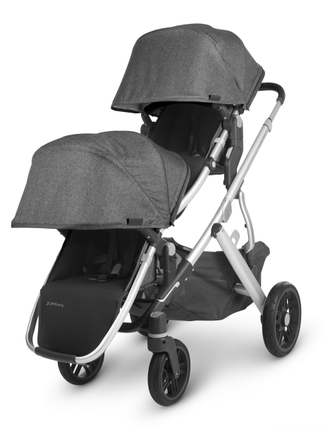 Коляска для погодок UPPABaby Vista V2 Jordan Графитовый Меланж (люлька 1шт и прогулка 2шт)