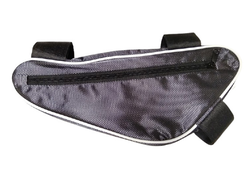 Сумка-треугольник под раму, средняя, 335х150х60 мм, черная