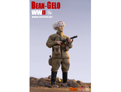 Красноармеец-рыбак Ефим - КОЛЛЕКЦИОННАЯ ФИГУРКА 1/12 scale Bean Gelo Series fisherman Lim Yefu Deluxe Ver (BGS027) - POP COSTUME