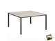 Стол-тандем письменный на металлокаркасе  VL-41/42/43