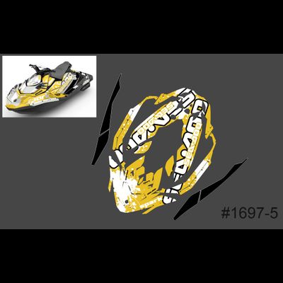 Наклейки на Гидроцикл SeaDoo BRP Spark #1697