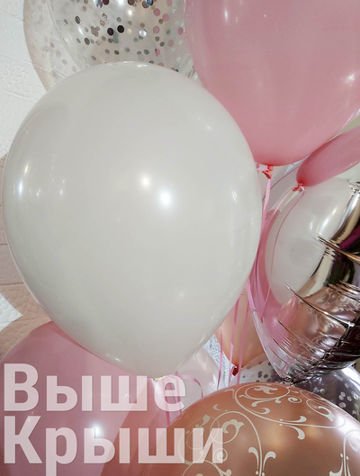 Белый пастель 30см