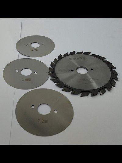 Подрезная пила  для форматно-раскроечных станков Ø120 х 22 х 2,8-3,6 Z = 12 + 12 WoodTec, от