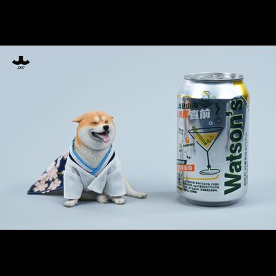 Сиба-ину в кимоно - Коллекционная ФИГУРКА 1/6 scale Shiba Inu (JXK207A) - JXK