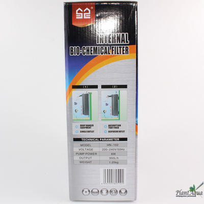 Внутренний фильтр SunSun HN-103, 650 л/ч