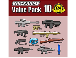 BrickArms комплект выгодного оружия!
