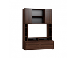 Гостиная SHERLOCK (ШЕРЛОК) - SHERLOCK 1 Шкаф МЦН Орех шоколадный
