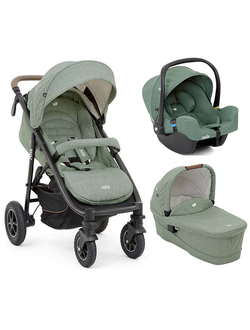 Прогулочная коляса 3 в 1 Joie mytrax flex + люлька ramble LX + i-snug  автокресло группы 0+