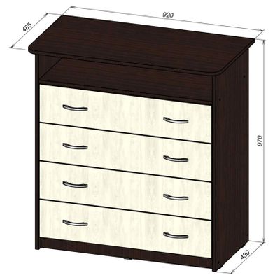 Комод 84 с нишей