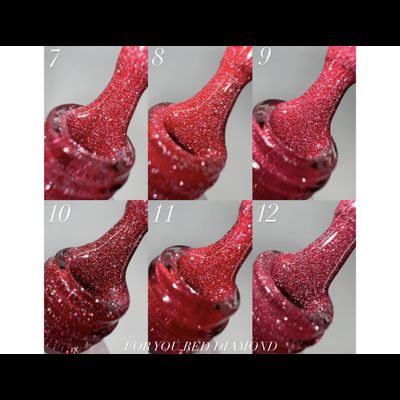 Гель-лак FOR YOU Red Diamond № 12