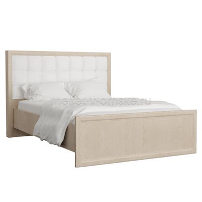 ШМ240 Кровать Магнолия. Размер: 1570х1175х2145. Спальная зона: 1400х2000