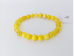 Браслет шары матовый