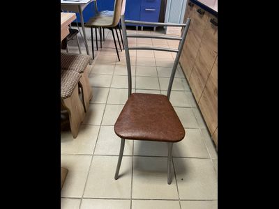 Стул Хлоя, светлый каркас, шоколад