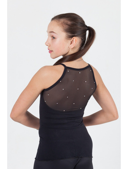 Термо-Майка  "Starlight" сеткой без рукавов  с  Svarovski