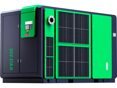 Винтовой двухступенчатый компрессор DSV-37A-II (4.5 бар) SEIZE