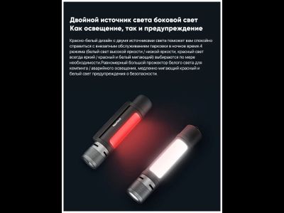 Фонарик Xiaomi NexTool 6 in 1 Thunder Flashlight Portable NE20030