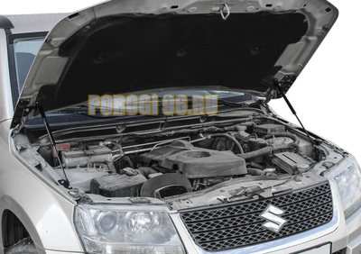 Амортизаторы капота, 2 шт. АвтоУпор для Suzuki Grand Vitara III / III рестайлинг / III рестайлинг 2 2005-2008 / 2008-2012 / 2012-2