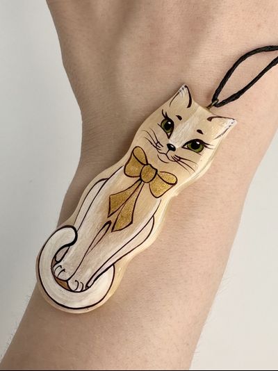 Кулон из камня селенит в ассортименте