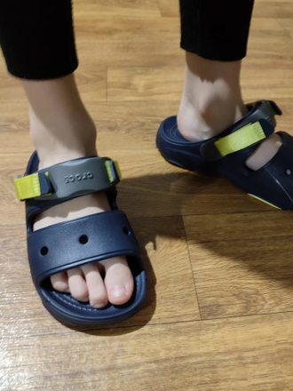 Crocs Classic All-Terrain Kids' Sandals  Детские черные