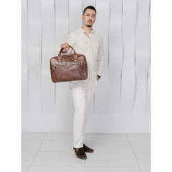 Сумка для ноутбука Fratello brown (арт. 1014-02)