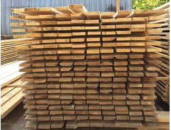 Доска обрезная 25х100х6000мм сорт 1-2