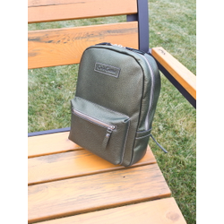 Женский кожаный рюкзак Anzolla Premium gold kiwi (арт. 
3040-59)