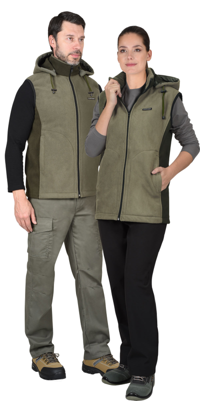 Жилет ТЕХНО утепленный, цвета в ассортименте