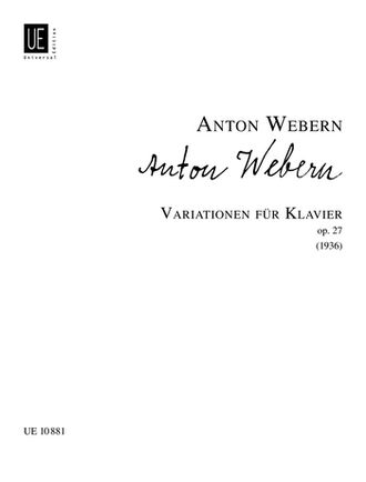 Webern, A: Variations