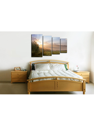 Модульная картина "Прекрасное начало дня"