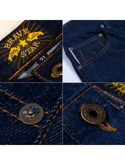 Джинсы =Brave Star= Mojave Western Cut Bison Ltd. Edition: 14oz XX Cone Mills White Oak Selvage Denim
