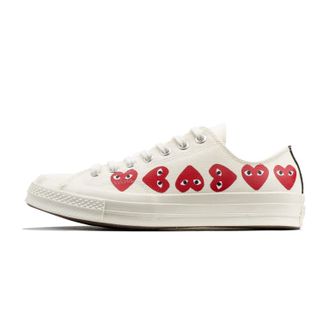 Кеды Converse Play Comme des GARÇONS белые низкие