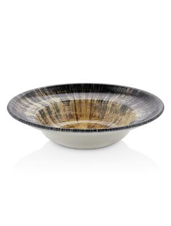 Тарелка глубокая d 25 см 400 мл для пасты, для супа Kolezyum Bone