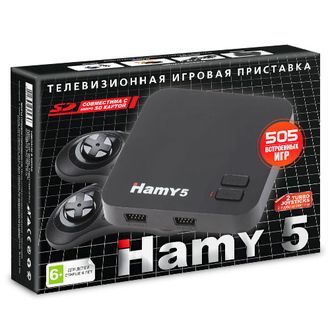 игровая приставка 16-bit - 8-bit "Hamy 5" (505-in-1) Black