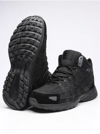 Nike P-6000 Gore-Tex High Total Black Зимние