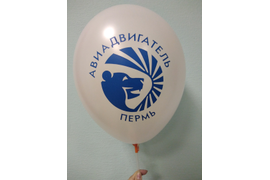 нанесение логотипа на воздушные шары
