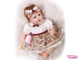 Кукла реборн — девочка  "Ульяна" 45 см